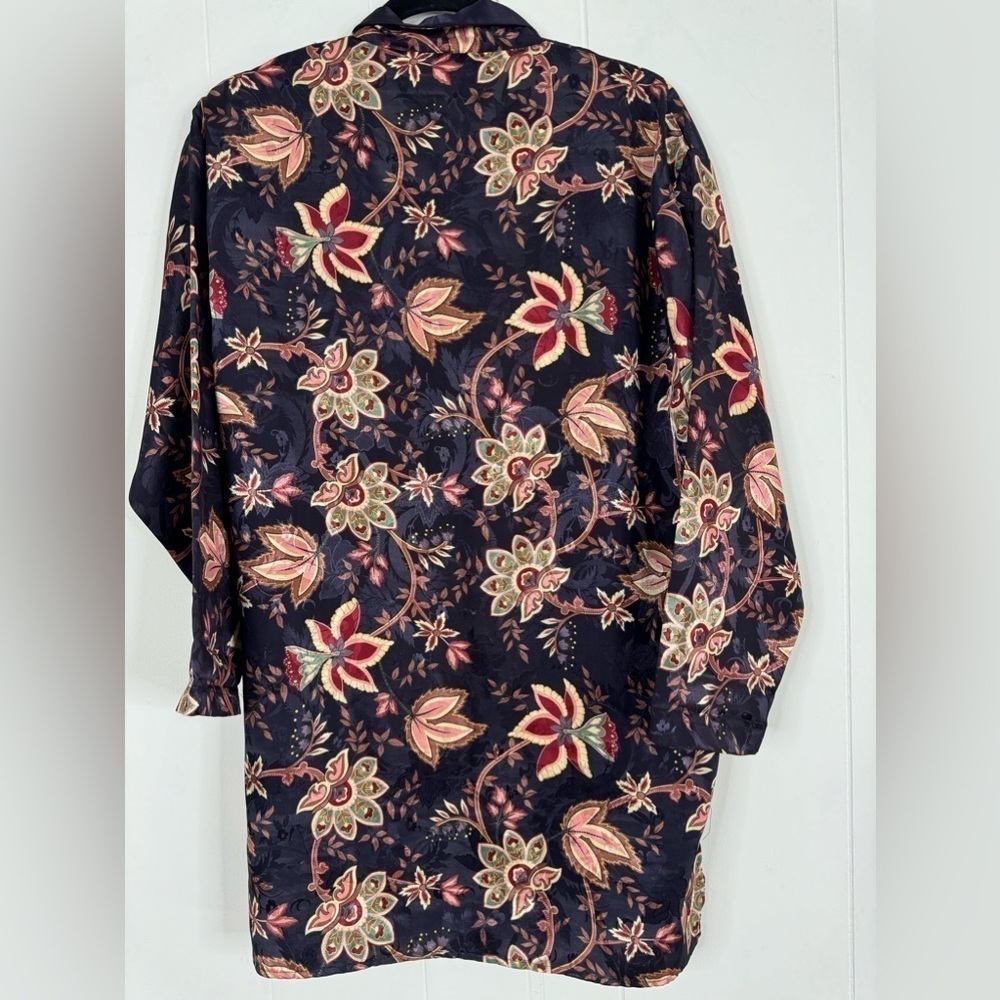 Victoria Secret VTG Gold Label Satin Nightgown Robe Small Petite - Picture 2 of 11